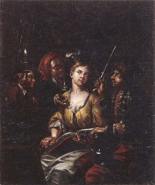 The procuress, Matthys Naiveu